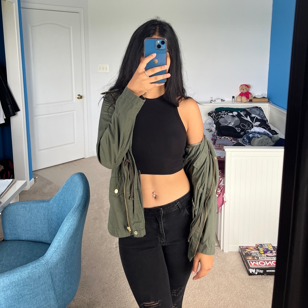Cargo Jacket from Forever 21 — worn once — ALMOST NEW condition